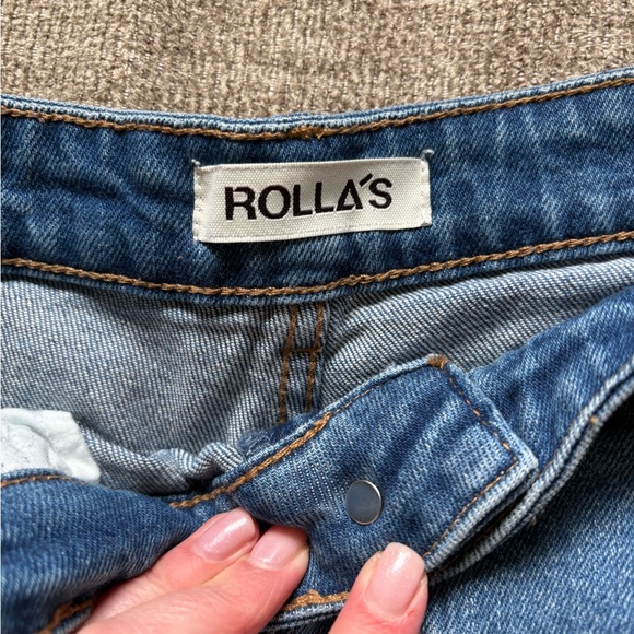 ROLLA'S High Rise Blue Jeans - Picture 4 of 6